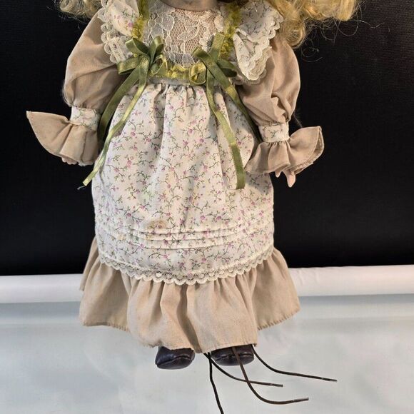 Anco Porcelain Doll 4 Pieces Outfit As Is - Picture 1 of 8